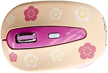 Zayaxe fofo Hello Kitty Wireless Silent Mouse, garotas rosa mouse adequado para desktops e laptops
