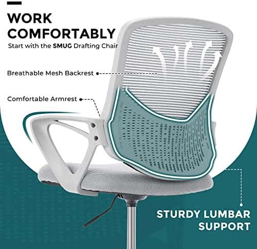 Cadeira de desenho presunçoso cadeira de escritório alta, cadeiras de cadeira de mesa de mesa Cadeiras de escritório, cadeiras