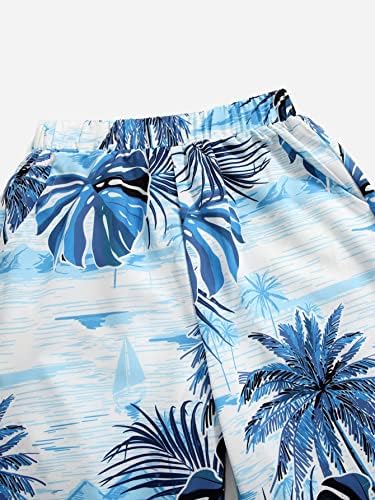 Roupa de 2 peças de garoto de Verdusa camisa de manga curta e shorts Hawaii terno