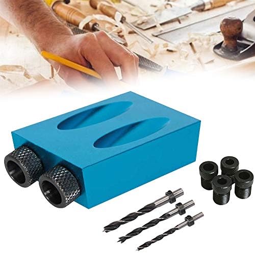 Peças da ferramenta 14 PCS Kit Sistema Junta para DIY Woodworking Mini Screw Drill Bit Tool Conjunto de ferramentas inclinadas 15