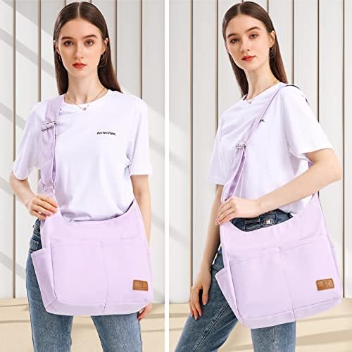 MyHozee Canvas Bag, grandes sacos de hobo para mulheres bolsas estéticas de ombro