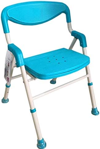 Lzlyer Shower Cadeira Baça de banheira banheira portátil banquinho com assento acolchoado para segurança do banho, cadeira de elevador de chuveiro com braços e altura ajustável nas costas