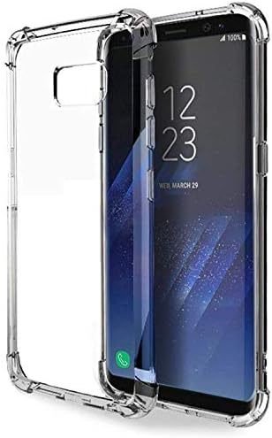 Caixa Galaxy S8 Case Cristal Clear Chefe de Phone de Proteção à prova de choque para Samsung Galaxy S8 5,8 polegadas Transparente TPU puro tampas traseiras para homens meninos meninos meninas lodo flexível Fit Rubber silicone