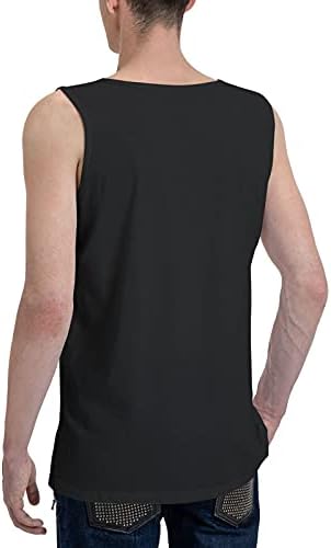 Boruisx, sem mangas, camiseta masculina esportiva de tanque de tanque atlético Treino com mangas de mangas thiretas