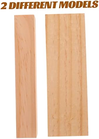 Excelaty 20 PCs esculpidos blocos de madeira blocos para adultos bloqueios de cartas Crafts de adultos Blocos de escultura cubos whittlers esculpindo blocos de escultura iniciantes blocos de basswood de madeira de madeira