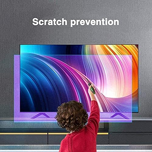 Protetor de tela anti-reflexão HD Clear Anti-azul-azul Anti-Glare TV Screen Filtro para Sony Sony Samsung Hisense 32-75 polegadas
