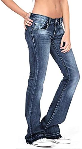 Waserce Skinny Jeans for Women Women Ripped namorado Slim Fit Jeans desgastou calças de jeans esticadas angustiadas