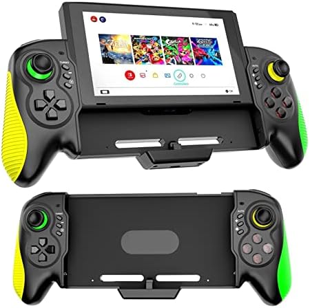 Compatível com Nintendo Switch GamePad Controller Handheld Grip Double Motor Vibração embutida de 6 eixos Design Acessórios