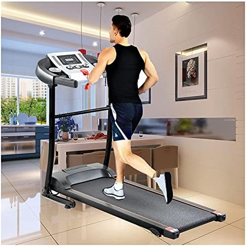 Treadmill de esteira elétrica Treadmills dobráveis ​​para corrida Exercício de corrida de caminhada Exercício Treino Incline para casa e escritório e academia