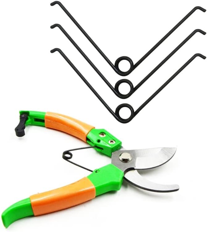 Torsor 10 Garden de pacote A poda do jardim Shears Substituição de primavera em forma de Mão Manutenção Hand Springs