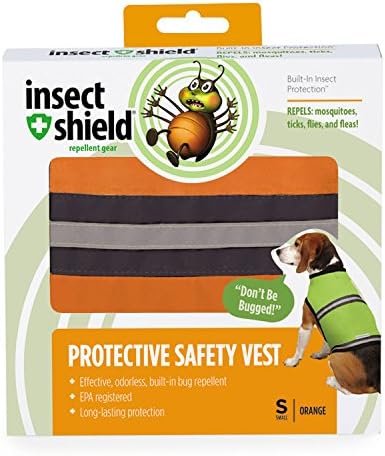 Colete de proteção de proteção de proteção de proteção de insetos de insetos para proteger cães de pulgas, carrapatos, mosquitos