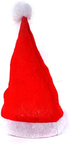 5 peças chapéu de natal general natal chapéu vermelho Papai Noel Novidade chapéu de chapéu de festa de natal decorações de natal