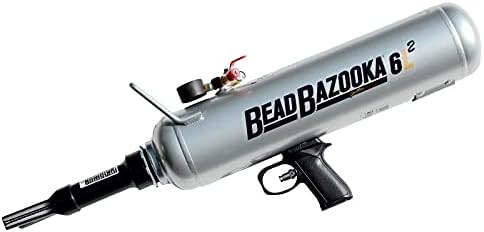 Gaither Handheld Bead Bazooka - 2ª geração, Ferramenta de Badreter com liberação rápida de ar, para veículos de passageiros, comerciais e agrícolas, 6 litros