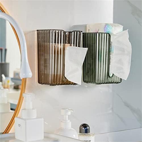 YDXNY Caixa de lenço doméstico Punto de papel higiênico grátis gaveta banheiro banheiro parede pendurada caixa de armazenamento gaveta de papel higiênico
