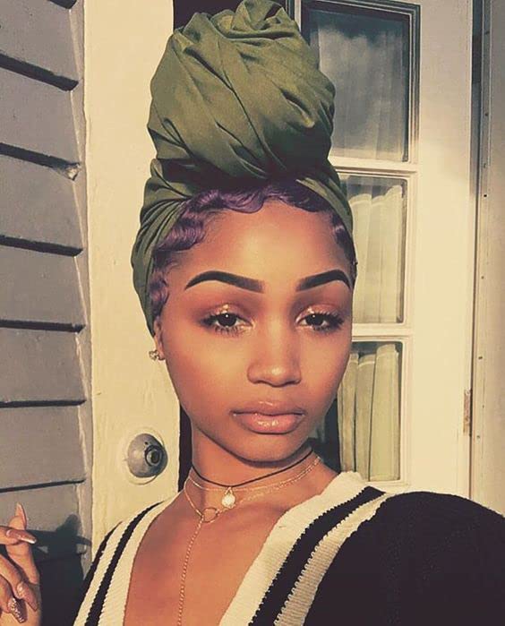 YouMe Head envolta para mulheres Africanas Turbans Turbans enrolam Bandas de cabeceira de faixa de cabeceira extra -devista extra grande