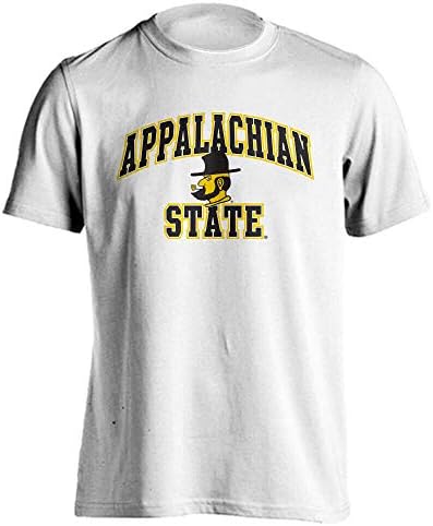 Appalachian State Mountaineers Mascote clássico de arco Yosef Camiseta básica de manga curta