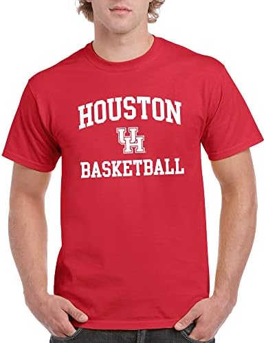 Basquete do logotipo da NCAA Arch, camiseta em cores da equipe, faculdade, universidade