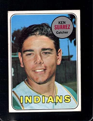 1969 Topps 19 Ken Suarez VG+ índios
