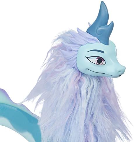 Princesa Disney Raya e a última figura do dragão Sisu, Dragon Doll com cabelos, brinquedo para meninas e meninos de 3 anos ou mais