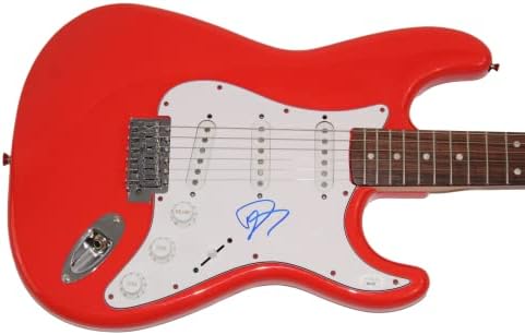 Dave Grohl assinou autógrafo em tamanho real Fender Stratocaster Guitar E com James Spence JSA Autenticação - Nirvana & Foo Fighters